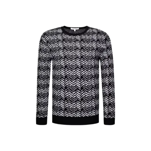 BRAUN BUFFEL Свитер Мужской Черный Белый