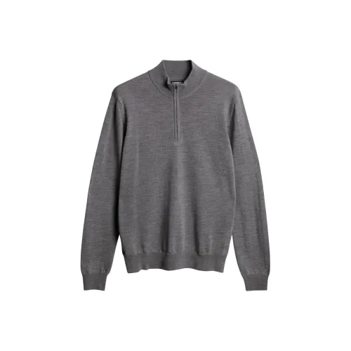 J.Lindeberg Свитер Мужской Средний Серый