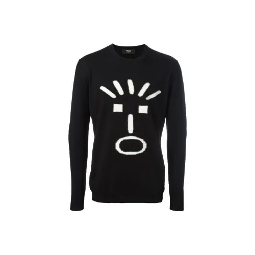 Fendi Черные Мужские Свитера