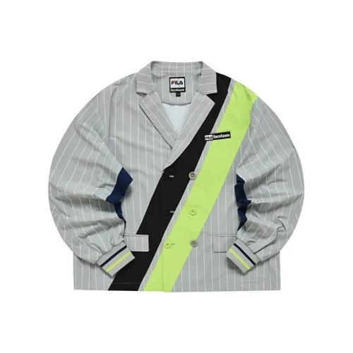 FILA FUSION x FACETASM Куртка Мужская Небесно-Серый