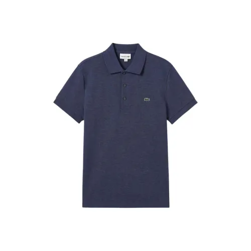 Lacoste Поло Мужское Темно-синий