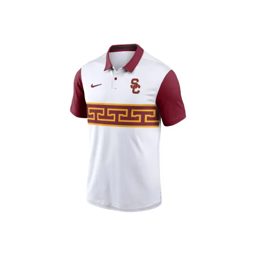 nike Dri Fit COLLEGE FW24 Мужское Поло Белое