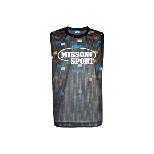 MISSONI Мужские черные майки