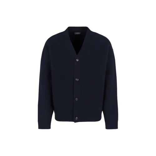 EMPORIO ARMANI Трикотаж Мужской Морской Синий