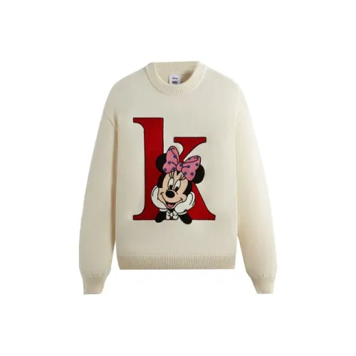 Kith Дисней Co Бренд Экрю Унисекс Свитеры