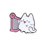 Милый брошь в виде кошки [Гарфа]