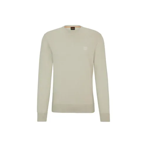 Hugo Boss Свитер Мужской Светлый Бежевый