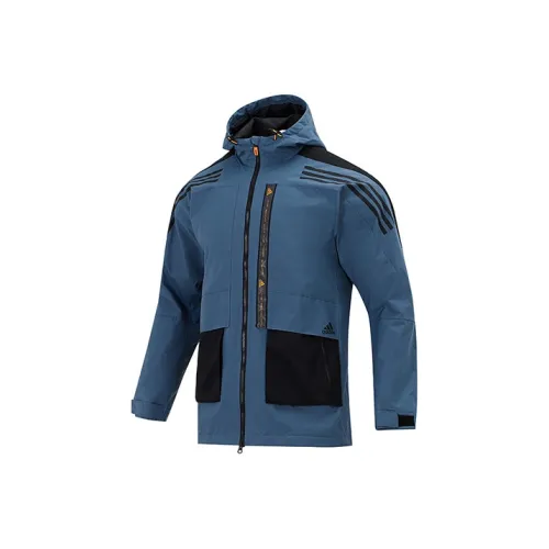 Adidas Blue Men's Jackets Adidas Синий Мужские Куртки
