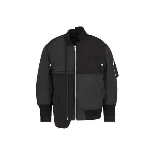 DIOR x Sacai Dior Quarterly New Products Куртки Пальто Мужской Черный