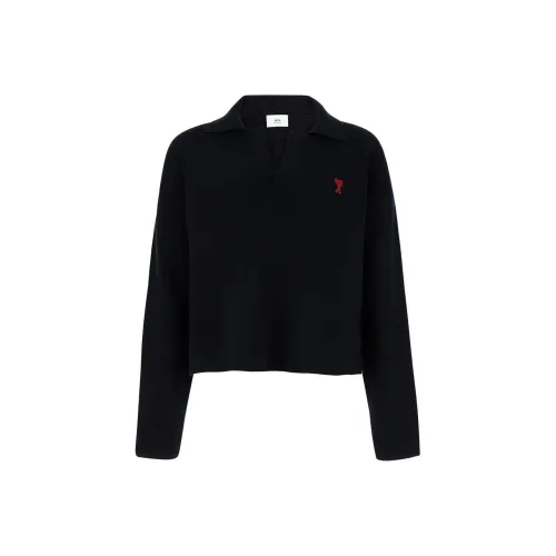 AMIPARIS Поло Мужское Черное