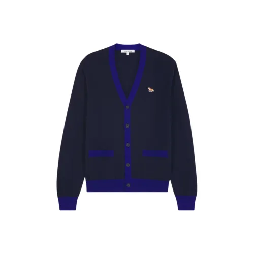 Maison Kitsune SS24 Свитер Мужской Ink Синий