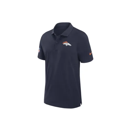 nike Dri FitNFL Denver Broncos Sideline Поло Мужское Морской синий