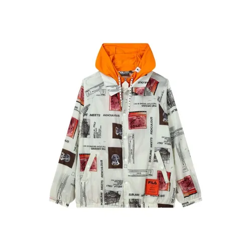 FILA MIHARA YASUHIRO Collaboration Collection Серые Мужские Куртки