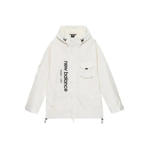 New Balance Куртка Мужская Айвори Белый