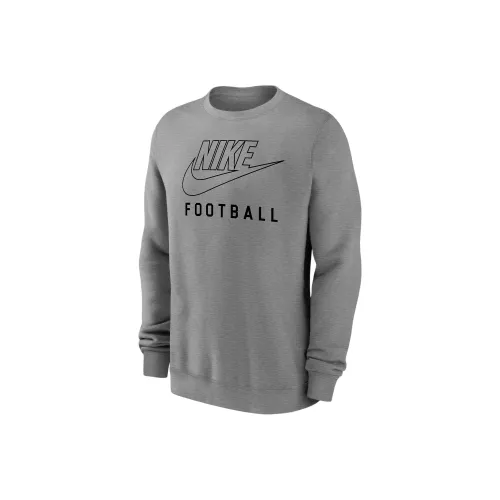 nike SwooshClub FW24 Флис Толстовка Мужской Темно-Серый Смешанный Цвет