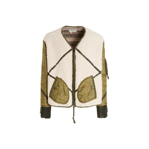 GREG LAUREN Зеленый Мужской Куртки