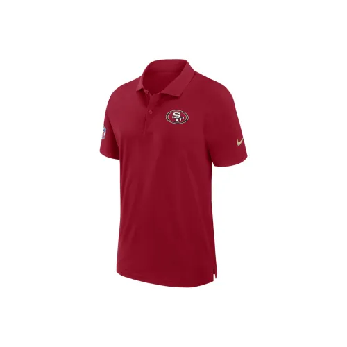 nike Dri FitNFL FW24 San Francisco 49ers Sideline Polo Мужской Красный