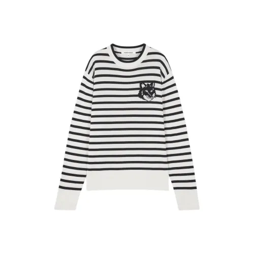 Maison Kitsune SS24 Трикотаж Мужской Морской Синий