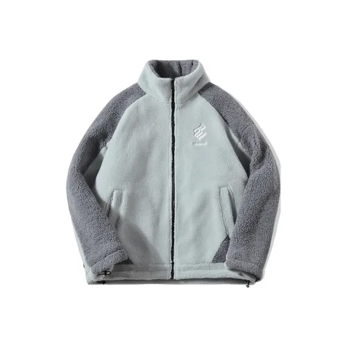 ROCAWEAR Серо-зеленая унисекс куртка