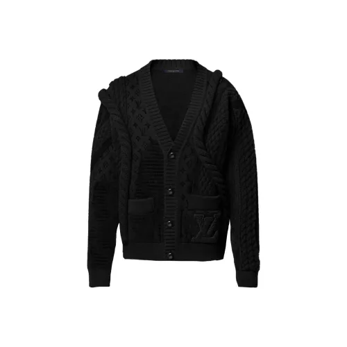 LOUIS VUITTON SS25 Свитер Мужской Черный