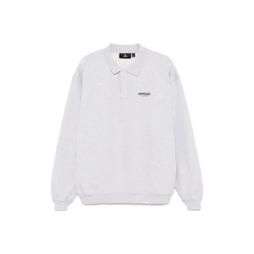 REPRESENT Light Gray Men's Polo
