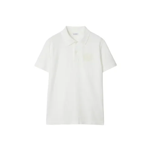 Burberry SS24 Polo Мужское Белое