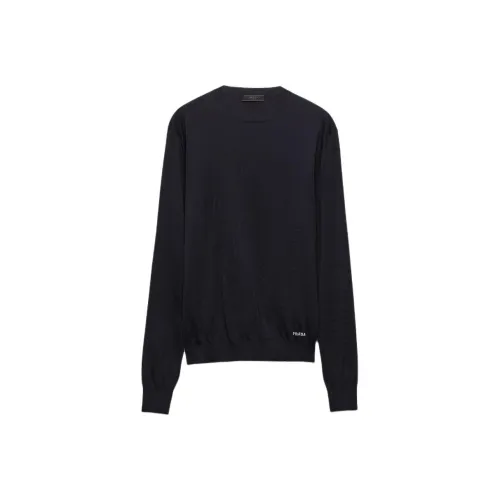 PRADA Свитер Мужской Морской Синий
