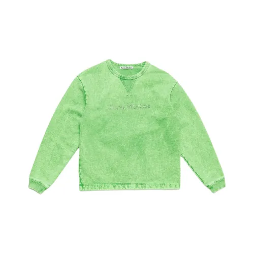 ACNE STUDIOS SS25 Зеленый Унисекс Свитеры