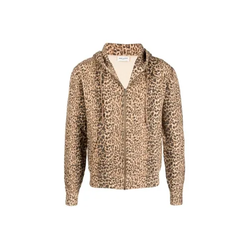 SAINT LAURENT FW21 Куртки и пальто Мужской Коричневый