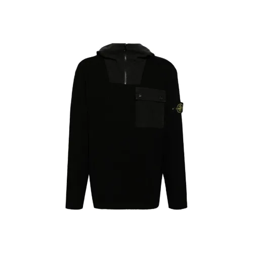 Stone Island Черный Мужской Трикотаж