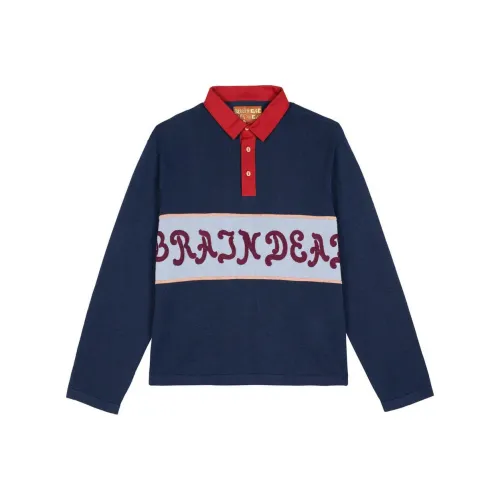 Brain Dead FW24 Морской синий Унисекс Свитеры