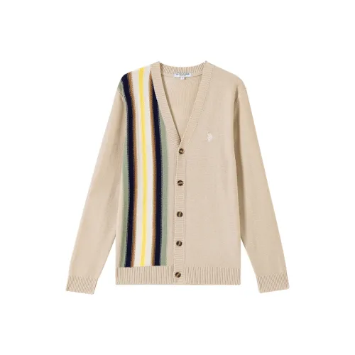 U.S. POLO ASSN. Хаки Мужские Свитера