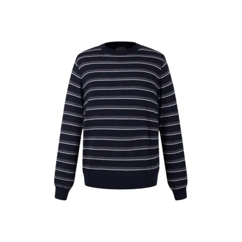 Paul Shark Yachting Свитер Мужской Темно-синий Полосы