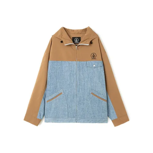 VOLCOM Хаки Унисекс Куртки