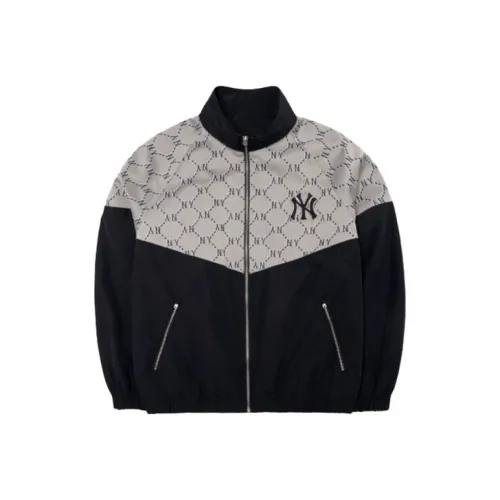 MLB Old Flower Черная унисекс куртка