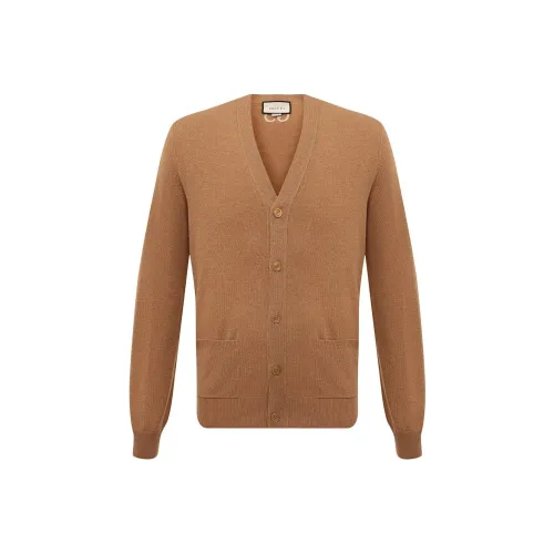 GUCCI Коричневый Мужской Трикотаж