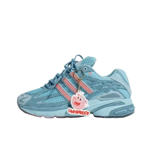 UNheardof x Adidas Originals Adistar Cushion 3 Slip-Resistant и Breathable Low-Top Повседневные Беговые Кроссовки Unisex Blue