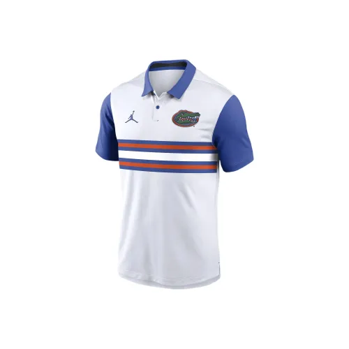 Jordan College Dri FITFLORIDA GATORS FW24 Primetime Campus Vapor Polo Мужской Белый