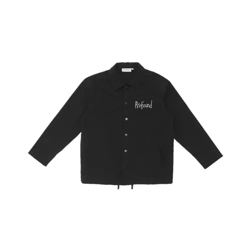 Profound Черная унисекс куртка