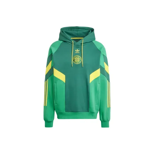 Adidas Originals FW24 Свитшот Мужской Команда Темно-зеленый