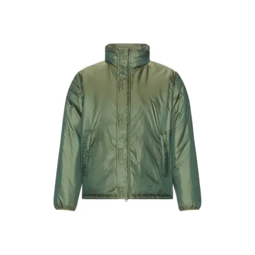 Beams Plus Хлопковый пуховик Мужской Оливковый