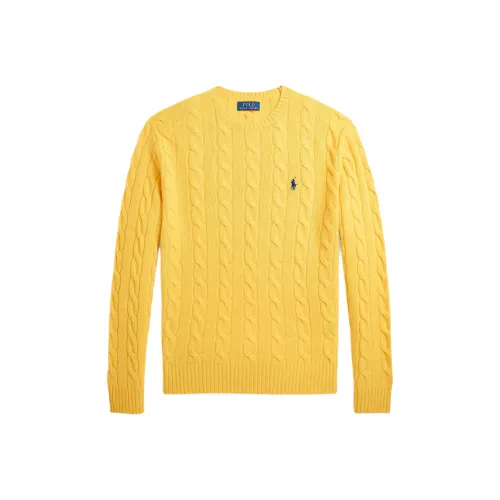 Polo Ralph Lauren FW24 Свитер Мужской Желтый
