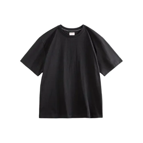 MADEN Basic Minimalist T-Shirt Мужская Угольно-Черная