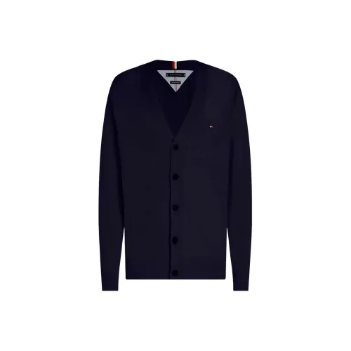 Tommy Hilfiger Морской Синий Мужской Трикотаж