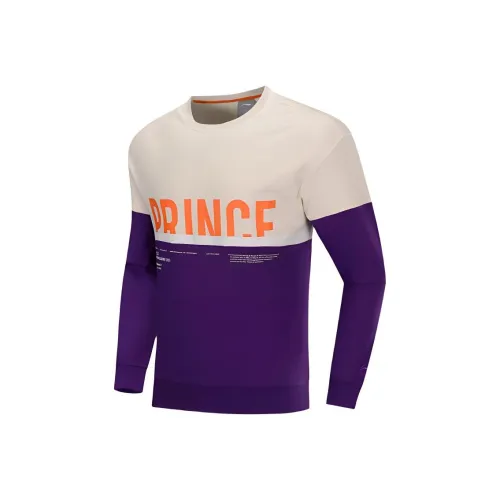 LiNing Sweatshirt Men's Mist White Iron Blue Purple