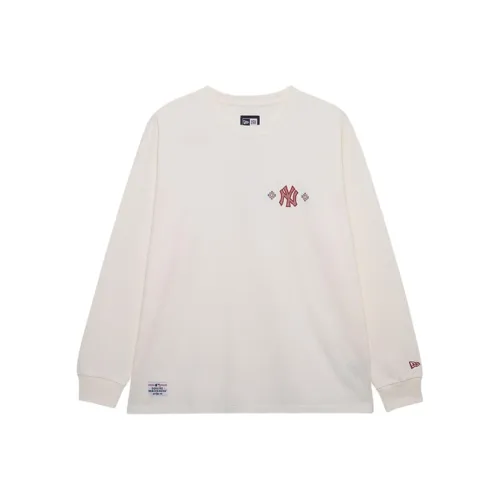 New Era x MLB Base Logo Свитшот Унисекс Айвори Белый