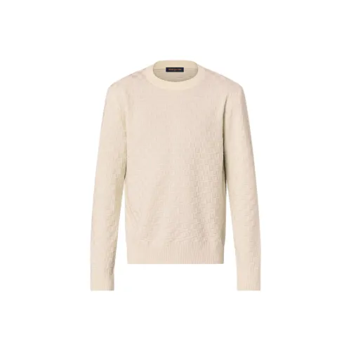 LOUIS VUITTON Свитер Мужской Айвори