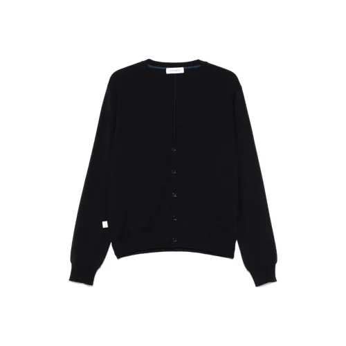 Lanvin SS25 Свитер Мужской Морской Синий