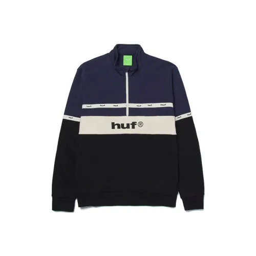 HUF совместный бренд Синий Черный Мужские Куртки