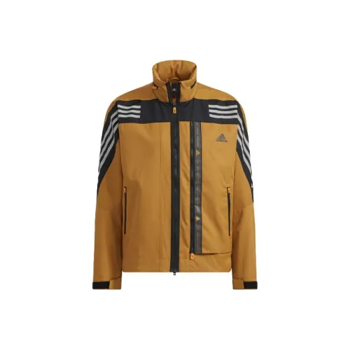 Adidas Пшенично-коричневые Мужские Куртки